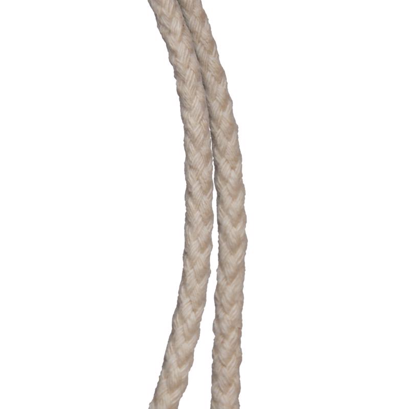 Koch Industries 3/16 in. D X 50 ft. L Natural Diamond Braided Cotton Clothesline Rope