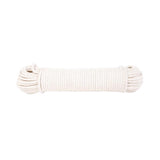 Koch Industries 1/4 in. D X 100 ft. L White Braided Cotton Poly Blend Sash Cord
