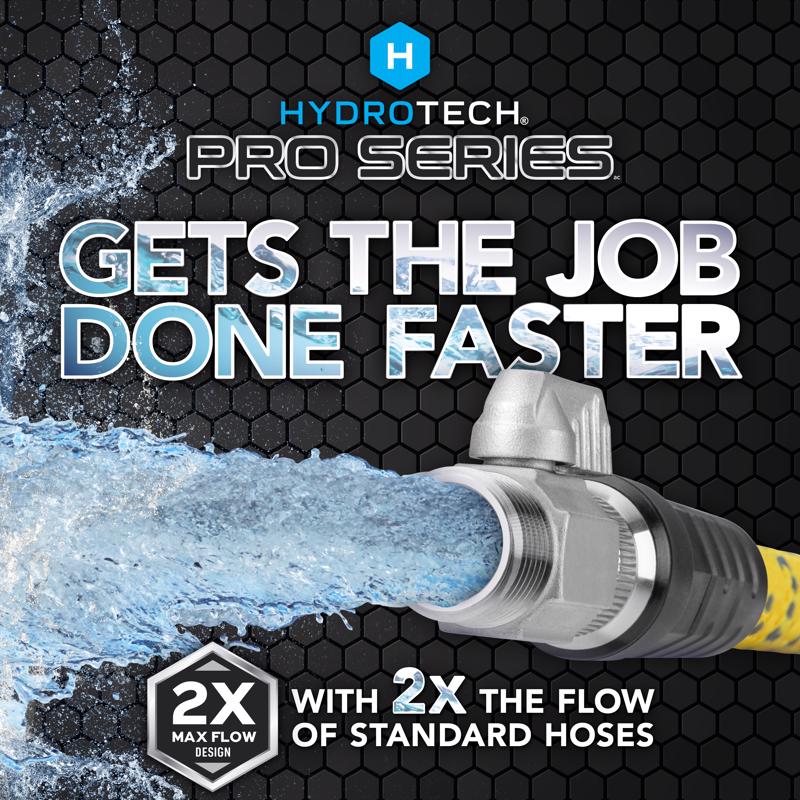 Hydrotech ProSeries 3/4 in. D X 100 ft. L Heavy Duty Professional Grade Expandable Flexible Garden H, Pack of 3