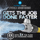 Hydrotech ProSeries 3/4 in. D X 100 ft. L Heavy Duty Professional Grade Expandable Flexible Garden H, Pack of 3