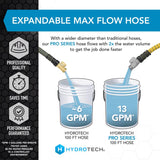 Hydrotech ProSeries 3/4 in. D X 100 ft. L Heavy Duty Professional Grade Expandable Flexible Garden H, Pack of 3