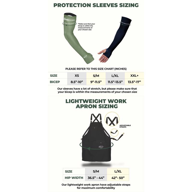 Farmers Defense L/XL Polyester/Spandex Cream Protection Sleeves, Pack of 3