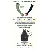 Farmers Defense L/XL Polyester/Spandex Cream Protection Sleeves, Pack of 3