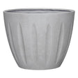 L&G 13 in. H X 16 in. D Polyresin Spritzer Planter Stone