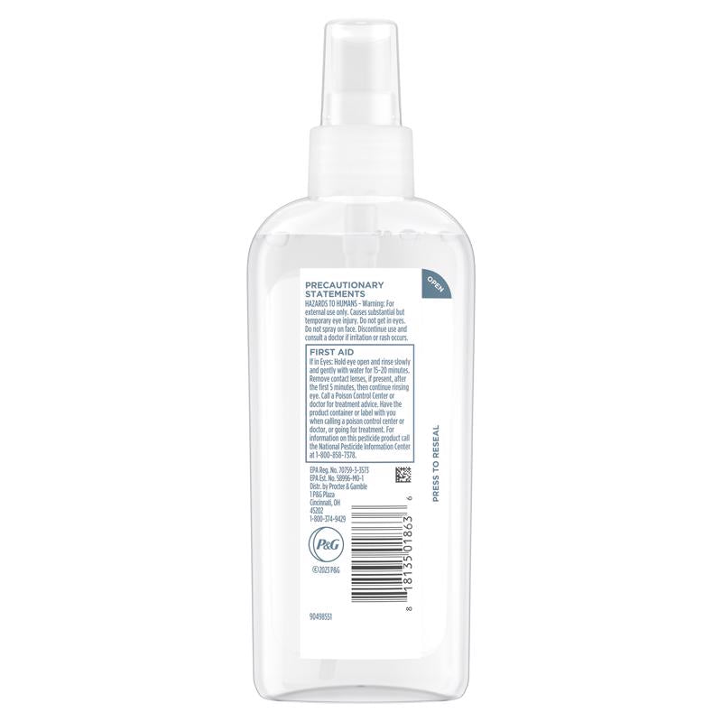 Zevo On-Body Pump Spray Insect Repellent Liquid For Mosquitoes/Ticks 5.9 oz, Pack of 8