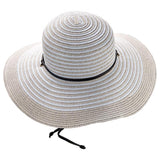Sloggers Braided Wide Brim Hat Gray M