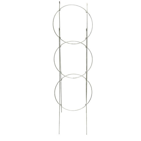 Glamos Wire 714009 Heavy-Duty Collapsible Tomato Cage, 42 in L, Galvanized Steel, Pack of 25