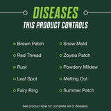 Scotts Turf Builder Moss and Fungus Control Lawn Food For Multiple Grass Types 8000 sq ft