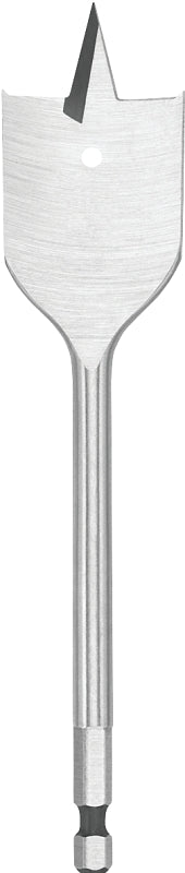 DEWALT DW1594 Spade Drill Bit, 7/8 in Dia, 16 in OAL, 1/4 in Dia Shank, Hex Shank