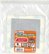ALLWAY WP4-3 Drywall Patch, 4 x 4 in Dimensions, Pack of 10