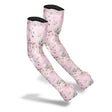 Farmers Defense S/M Polyester/Spandex Carnations Multicolored Protection Sleeves