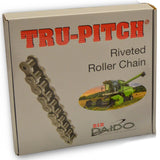 Tru-Pitch Daido Steel Roller Chain 1/8 in. D X 5/8 in. L No. 40