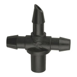 Rain Bird 1/4 in. Barbed Drip Irrigation Tee 1 pk
