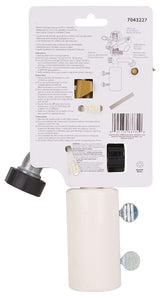 Landscapers Select GM291 Lawn Sprinkler, Female, Round, Zinc/Plastic