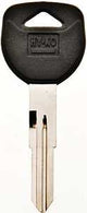Hy-Ko 12005HD103 Automotive Key Blank, Brass/Plastic, Nickel, For: Honda Vehicle Locks, HD103 Key Number, Pack of 5