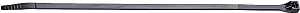 Gardner Bender 47-115UVB Cable Tie, 4 in Max Bundle Dia, Nylon, Black, 15 in L, 4/BAG