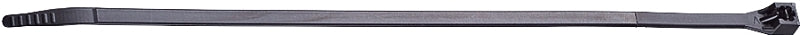 Gardner Bender 47-115UVB Cable Tie, 4 in Max Bundle Dia, Nylon, Black, 15 in L, 4/BAG