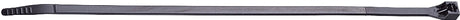 Gardner Bender 47-115UVB Cable Tie, 4 in Max Bundle Dia, Nylon, Black, 15 in L, 4/BAG