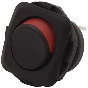 Gardner Bender GSW GSW-51 Rocker Switch, 3/6 A, 125/250 V, SPST, Black