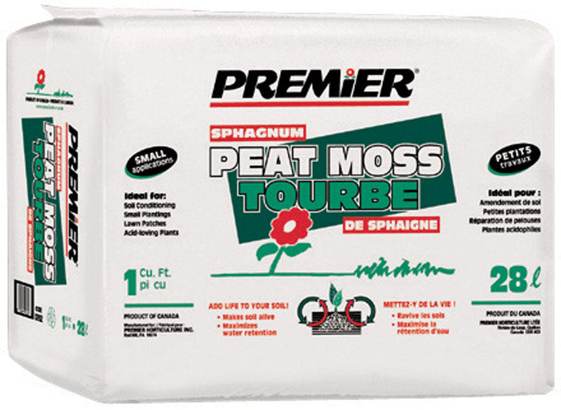Premier Organic Sphagnum Peat Moss 1 ft