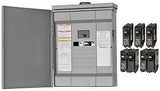 Square D HOM1224M125PRBVP Load Center, 24 -Pole, 125 A, 12 -Space, Plug-On Neutral, NEMA 3R Enclosure