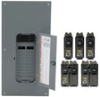 Square D HOM2040M200PCVP Load Center, 40-Pole, 200 A, 20-Space, Plug-On Neutral, NEMA 1 Enclosure, Surface, Flush