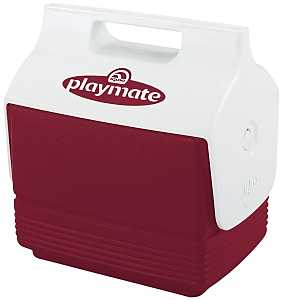 Igloo Playmate Series 00012424 Cooler, 4 qt Cooler, Red