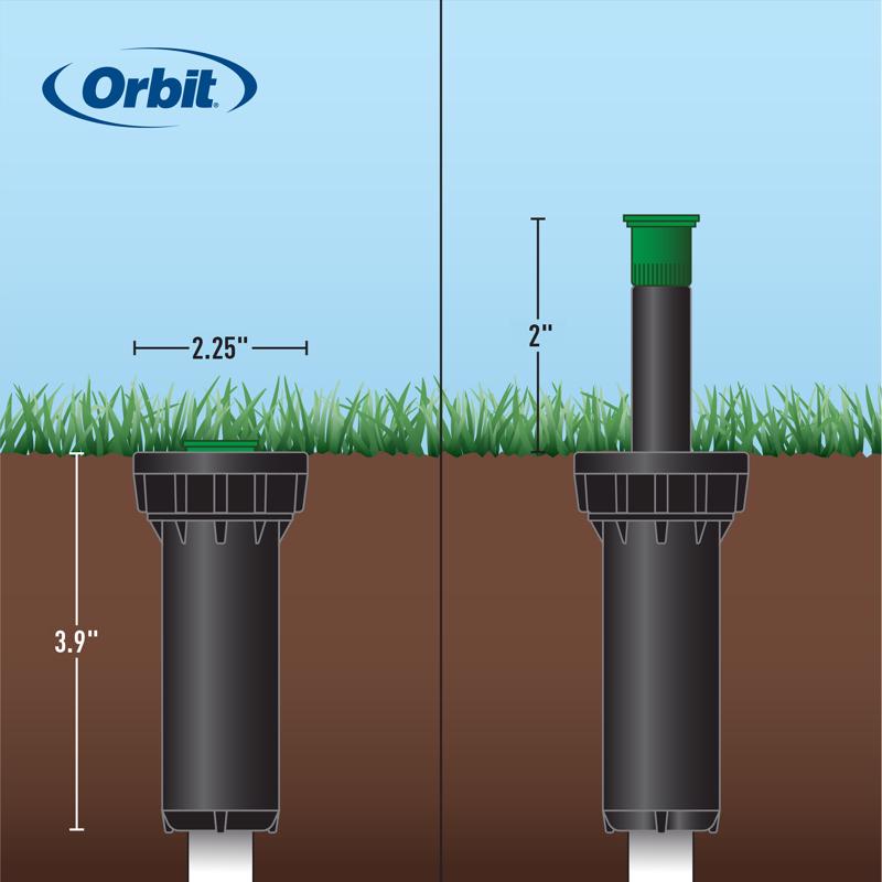 Orbit 2 in. H Full-Circle Sprinkler Spray Head