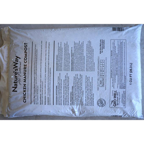 Nature's Way Chicken Manure 1 cu ft 28.3 L