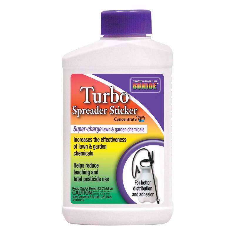 Bonide 097 Turbo Spreader Sticker, Liquid, Spray Application, 8 oz Bottle