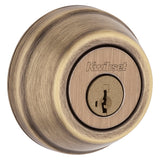 Kwikset 97809-010 Deadbolt, Antique Brass