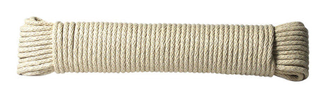 Ace 1/4 in. D X 100 ft. L White Solid Braided Cotton Cord