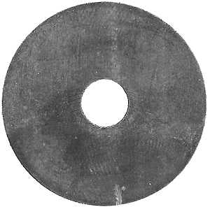 Danco 35322B Faucet Washer, #38, 11/32 in ID x 1-5/16 in OD Dia, 3/32 in Thick, Rubber, Pack of 5