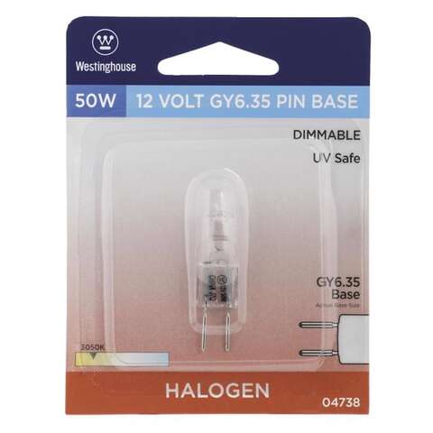 Westinghouse 50 W T4 Decorative Halogen Bulb 900 lm White 1 pk