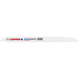 Lenox 22755OSB156R Reciprocating Saw Blade, 3/4 in W, 12 in L, 6 TPI, Bi-Metal Cutting Edge, Pack of 50