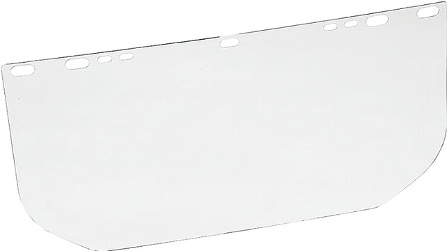 Safety Works 10107913 Adjustable Replacement Headgear Faceshield, Polycarbonate, Clear