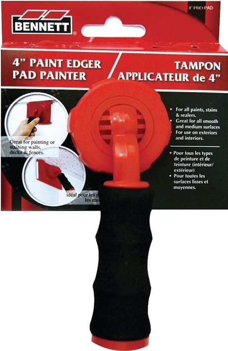 Bennett 4IN PRO PAD Painter Edger, 4 in L Pad