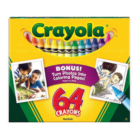 Crayola Assorted Color Crayons 64 pk