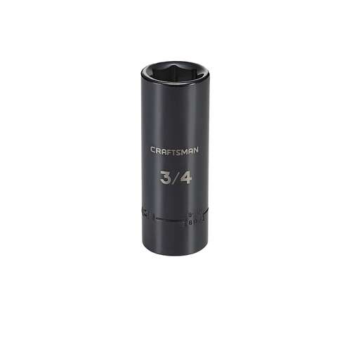 Craftsman 9/16 in. X 3/8 in. drive SAE 12 Point Standard Socket 1 pc