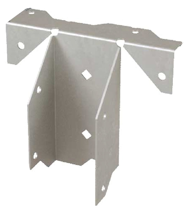 MiTek RR Ridge Rafter Hanger, 3-3/8 in H, Steel, G90 Galvanized, Pack of 50