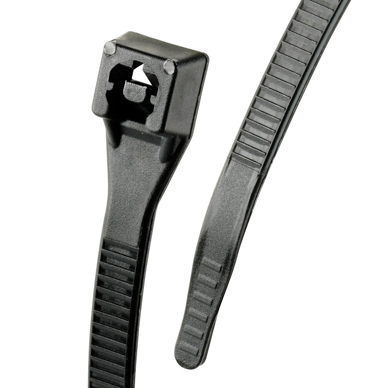 Gardner Bender Xtreme 45-314UVBFZ Cable Tie, Nylon, Black