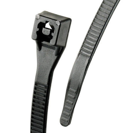 Gardner Bender Xtreme 45-314UVBFZ Cable Tie, Nylon, Black
