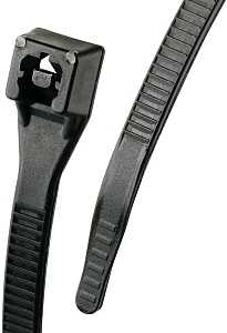Gardner Bender Xtreme 46-308UVBFZ Cable Tie, Nylon, Black