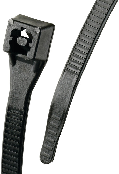Gardner Bender Xtreme 46-308UVBFZ Cable Tie, Nylon, Black