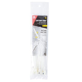 Gardner Bender 45-308SC Cable Tie, Double-Lock Locking, 6/6 Nylon, Natural