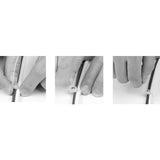 Gardner Bender 45-311SC Cable Tie, 3 in Max Bundle Dia, Double-Lock Locking, 6/6 Nylon, Natural, 11 in L, 20/PK