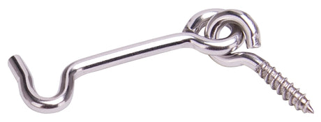 ProSource LR-407S-PS Gate Hook and Eye, 1/8 in Dia Wire, Stainless Steel