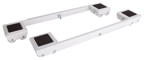 ProSource 1-AAR-18-1/4-PS Appliance Roller, 1-1/4 in Dia Wheel, 3000 lbs Load, Steel