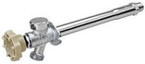 B & K 104-827HC Anti-Siphon Frost-Free Sillcock Valve, 10 in L, 1/2 x 3/4 in, MPT x Hose, 125 psi, Chrome, Brass Body
