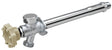 B & K 104-823HC Anti-Siphon Frost-Free Sillcock Valve, 6 in L, 1/2 x 3/4 in, MPT x Hose, 125 psi, Chrome, Brass Body